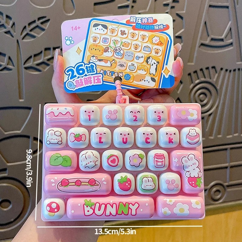 26-Grid Anti-Stress Keyboard K - Party Favor Bag recension och pris