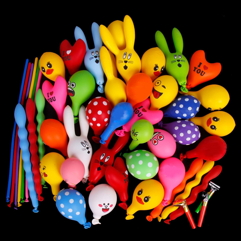 Cartoon Animal Duck Rabbit Hel - Balloon Pump Hand recension och pris