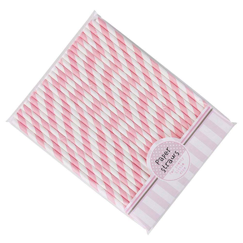 30Pcs Colorful Paper Striped S - Paper Straw Color recension och pris