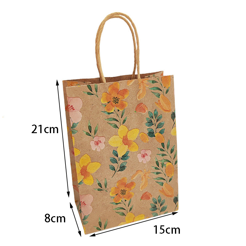 12/24Pcs Kraft Paper Flower Gi - Event Party Shop recension och pris