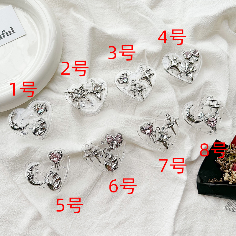 Clear Heart Phone Grip Holder  - Event Support recension och pris