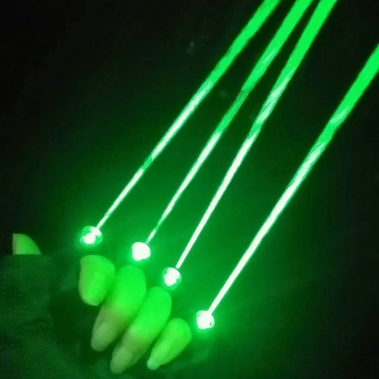 Green Laser Gloves 650nm Laser - Event Party Dj recension och pris