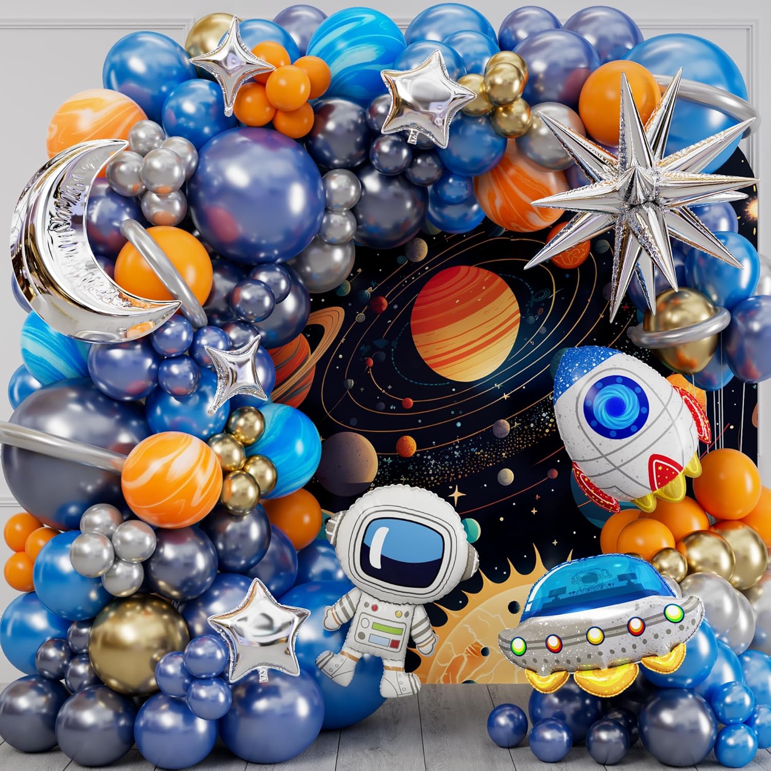 The Outer Space To The Moon Bl - Balloon Arch Kit recension och pris