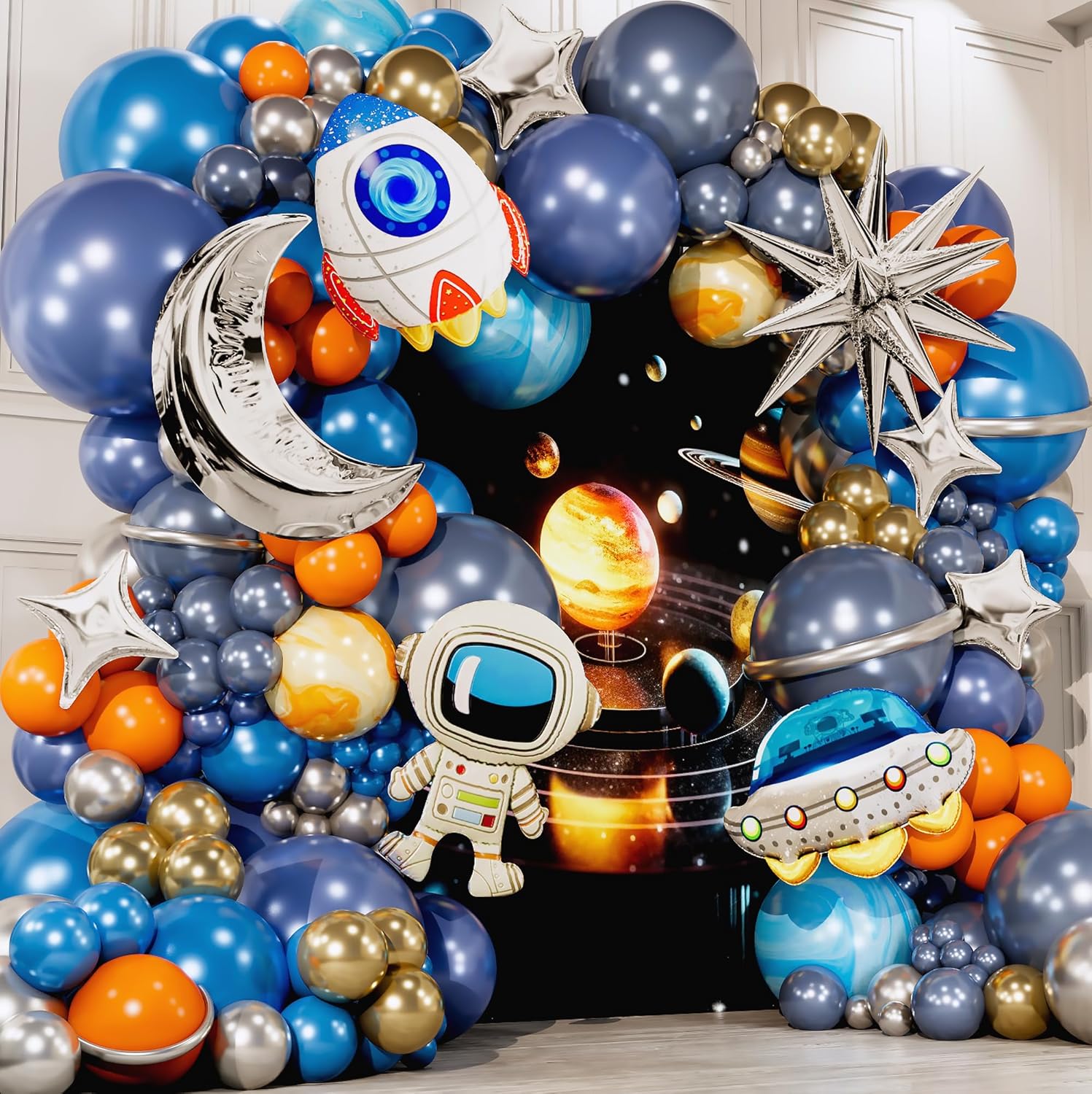 The Outer Space To The Moon Bl - Balloon Arch Kit recension och pris
