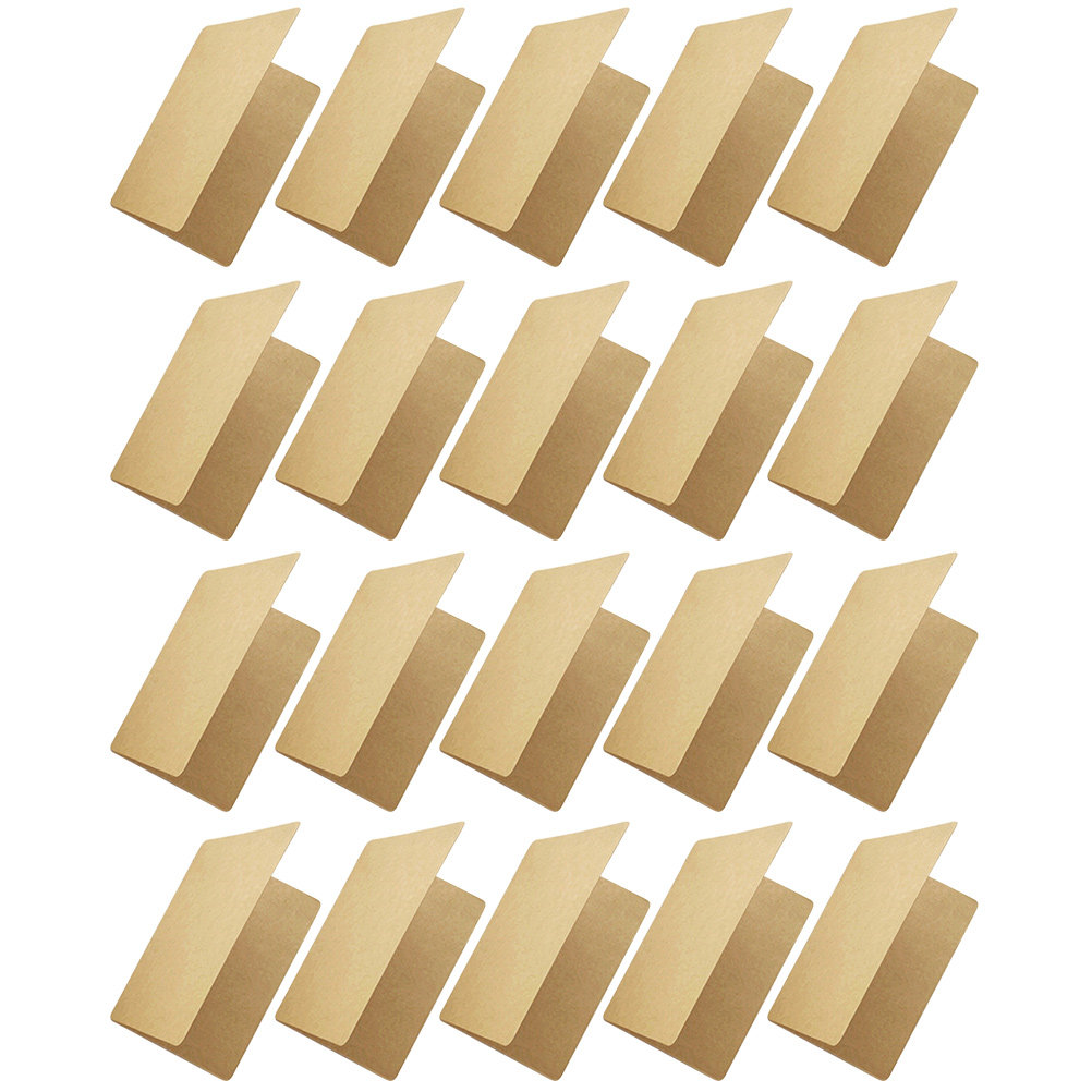 20Pcs Rustic Blank Note Cards  - Papercraft Supply Invitation recension och pris