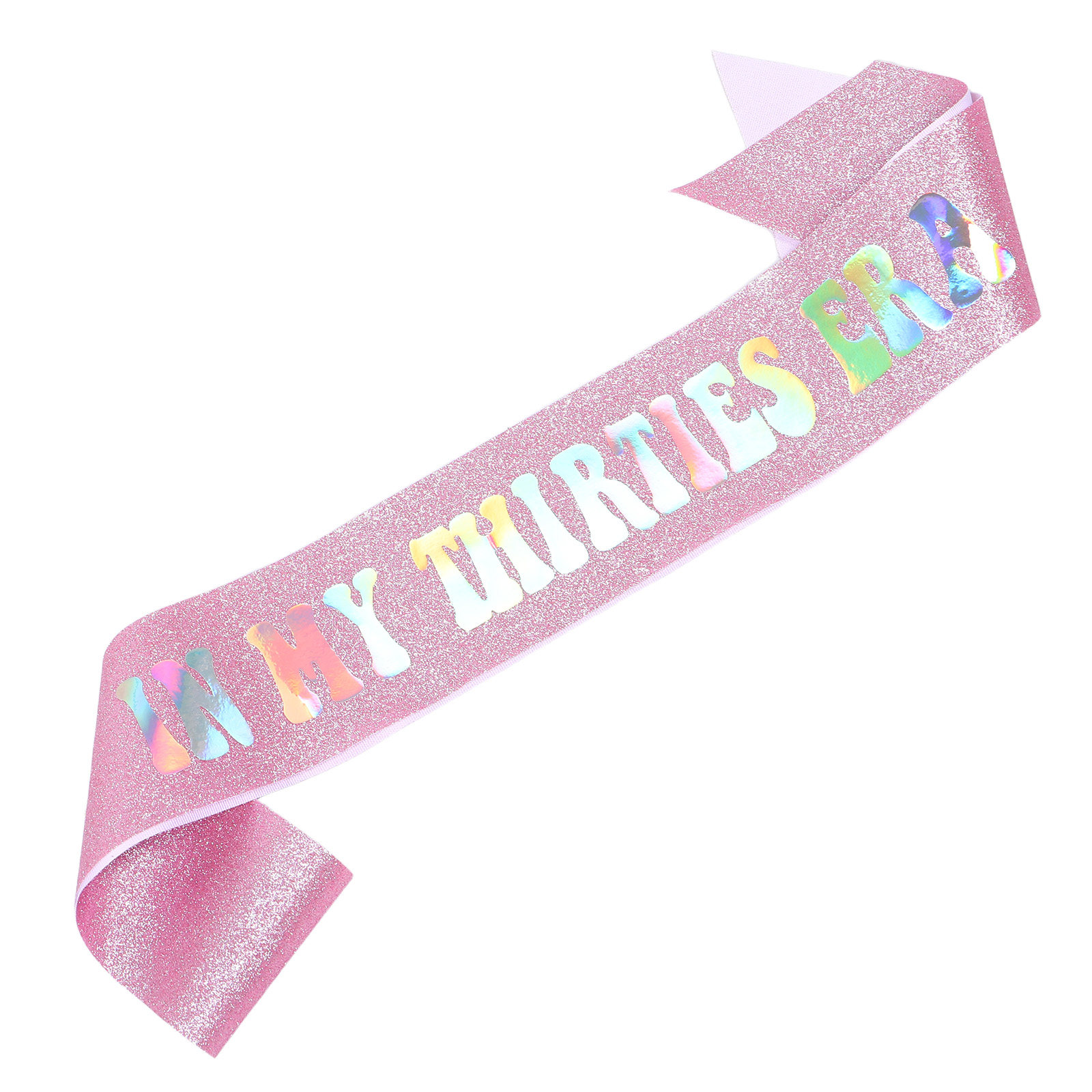 Iridescent Glitter Birthday Sa - Birthday Sash Glitter recension och pris